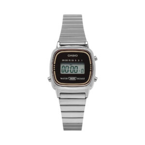 🕒 Laikrodžiai, Laikrodis Casio LA670WES-4AEF Sidabrinė