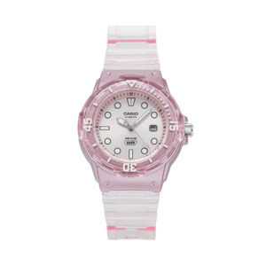 🕒 Laikrodžiai, Laikrodis Casio Lady Translucent LRW-200HS-4EVEF Rožinė