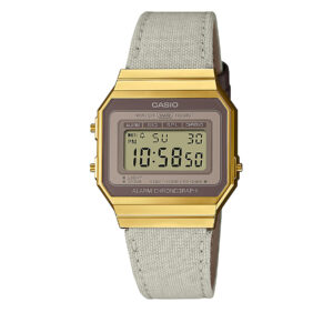 🕒 Laikrodžiai, Laikrodis Casio Vintage A700WEGL-7AEF Pilka