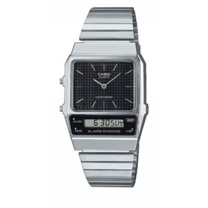 🕒 Laikrodžiai, Laikrodis Casio Vintage Classic AQ-800E -1AEF Sidabrinė