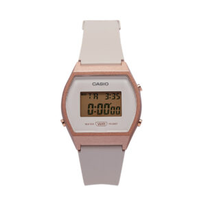 🕒 Laikrodžiai, Laikrodis Casio Vintage Digital LW-204-4AEF Smėlio