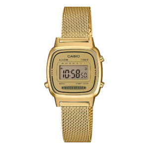 🕒 Laikrodžiai, Laikrodis Casio Vintage LA670WEMY-9EF Auksinė