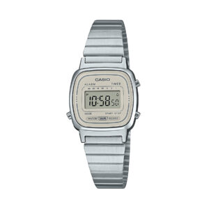 🕒 Laikrodžiai, Laikrodis Casio Vintage Mini LA670WEA-8AEF Sidabrinė