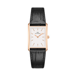 🕒 Laikrodžiai, Laikrodis Daniel Wellington Bound Black Crocodile DW00100693 Juoda