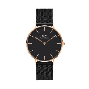 🕒 Laikrodžiai, Laikrodis Daniel Wellington Petite Ashfield DW00100307 Juoda