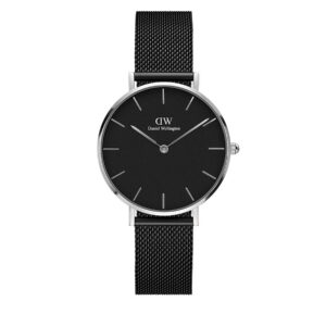 🕒 Laikrodžiai, Laikrodis Daniel Wellington Petite DW00100308 Juoda