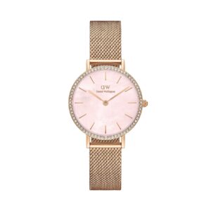 🕒 Laikrodžiai, Laikrodis Daniel Wellington Petite Lumine DW00100663 Auksinė