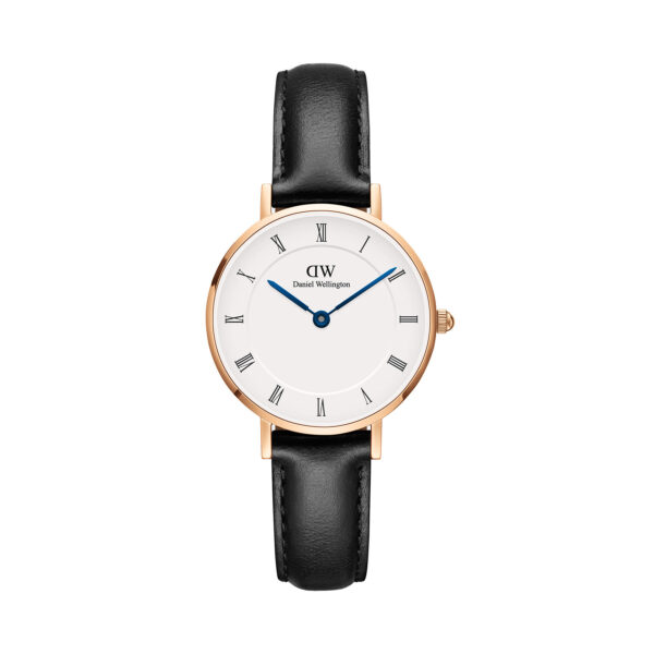 🕒 Laikrodžiai, Laikrodis Daniel Wellington Petite Roman Numerals Shieffield DW00100683 Juoda