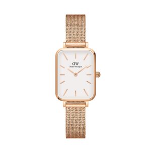 🕒 Laikrodžiai, Laikrodis Daniel Wellington Quadro DW00100431 Auksinė