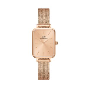 🕒 Laikrodžiai, Laikrodis Daniel Wellington Quadro DW00100484 Rožinė