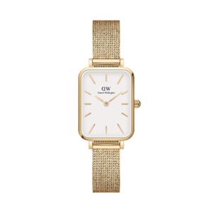 🕒 Laikrodžiai, Laikrodis Daniel Wellington Quadro DW00100556 Auksinė