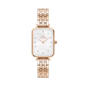 🕒 Laikrodžiai, Laikrodis Daniel Wellington Quadro DW00100620 Auksinė