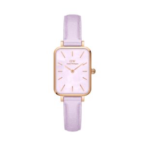 🕒 Laikrodžiai, Laikrodis Daniel Wellington Quadro DW00100637 Violetinė