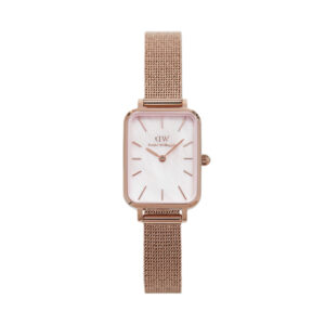 🕒 Laikrodžiai, Laikrodis Daniel Wellington Quadro Pressed DW00100510 Auksinė