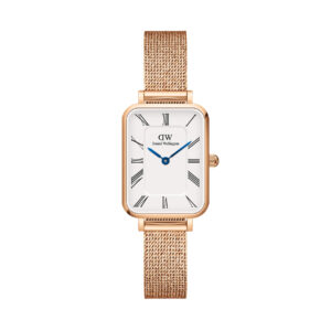 🕒 Laikrodžiai, Laikrodis Daniel Wellington Quadro Roman Numerals DW00100687 Auksinė