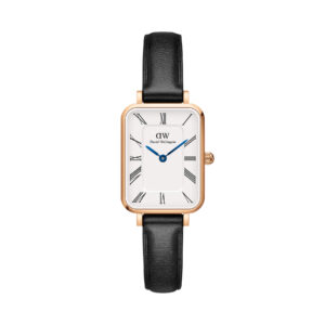 🕒 Laikrodžiai, Laikrodis Daniel Wellington Quadro Roman Numerals Sheffield DW00100689 Juoda