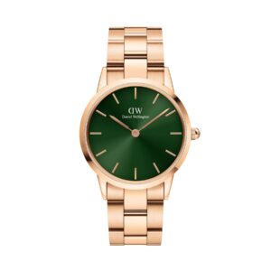 🕒 Laikrodžiai, Laikrodis Daniel Wellington iconic Emerald DW00100419 Auksinė