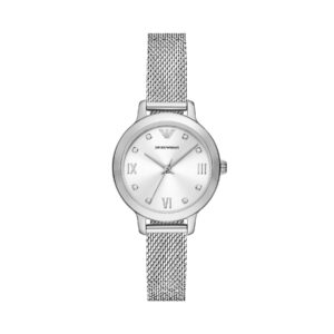 🕒 Laikrodžiai, Laikrodis Emporio Armani Cleo AR11584 Sidabrinė