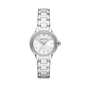 🕒 Laikrodžiai, Laikrodis Emporio Armani Mia AR11596 Sidabrinė