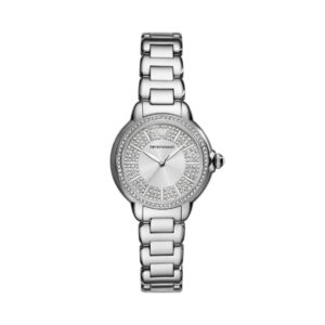 🕒 Laikrodžiai, Laikrodis Emporio Armani Mia AR11632 Sidabrinė