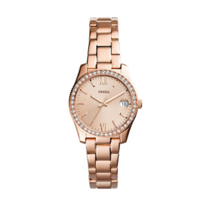 🕒 Laikrodžiai, Laikrodis Fossil Scarlette ES4318 Rožinė