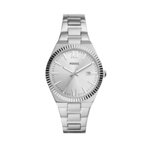 🕒 Laikrodžiai, Laikrodis Fossil Scarlette ES5300 Sidabrinė