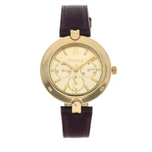 🕒 Laikrodžiai, Laikrodis Furla Logo Links WW00030-VIT000-1722S-1-007-20-CN-W Auksinė