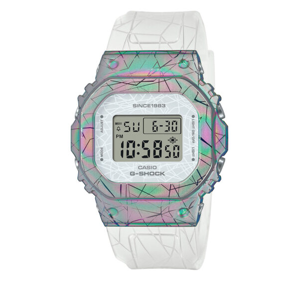 🕒 Laikrodžiai, Laikrodis G-Shock GM-S5640GEM-7ER Balta