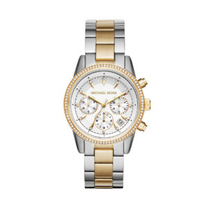 🕒 Laikrodžiai, Laikrodis Michael Kors Ritz MK6474 Sidabrinė