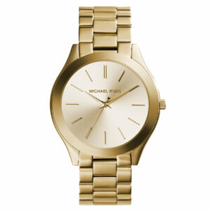 🕒 Laikrodžiai, Laikrodis Michael Kors Slim Runway MK3179 Auksinė