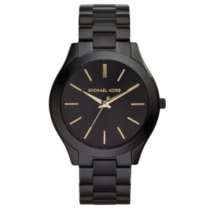 🕒 Laikrodžiai, Laikrodis Michael Kors Slim Runway MK3221 Juoda