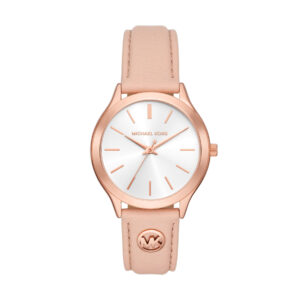 🕒 Laikrodžiai, Laikrodis Michael Kors Slim Runway MK7467 Rožinė