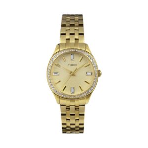 🕒 Laikrodžiai, Laikrodis Timex Ariana TW2W17600 Auksinė