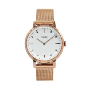 🕒 Laikrodžiai, Laikrodis Timex City TW2V37100 Auksinė