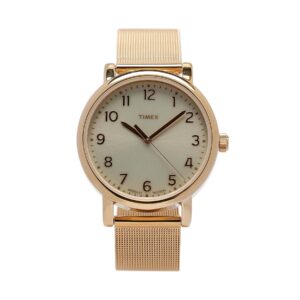 🕒 Laikrodžiai, Laikrodis Timex Essential Collection T2N598 Auksinė