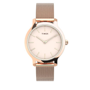 🕒 Laikrodžiai, Laikrodis Timex Transcend TW2U86600 Auksinė