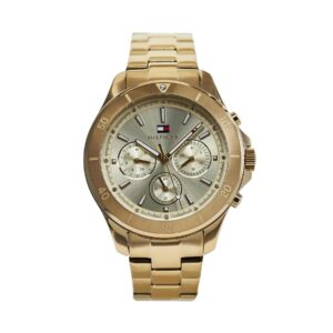 🕒 Laikrodžiai, Laikrodis Tommy Hilfiger Aspen 1782640 Auksinė