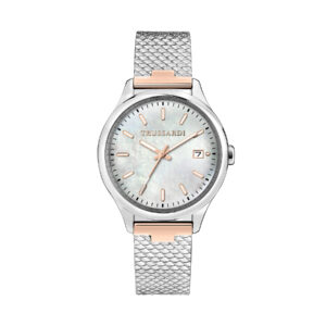 🕒 Laikrodžiai, Laikrodis Trussardi R2453170505 Sidabrinė