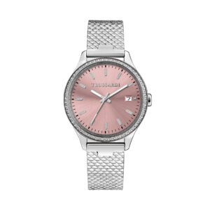 🕒 Laikrodžiai, Laikrodis Trussardi R2453170506 Rožinė